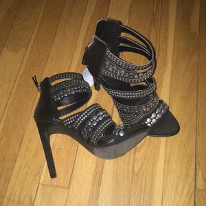 Zara black heels